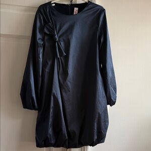 Il Gufo Elegant Sapphire Blue Satin Fabric